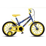 Bicicleta Infantil Colli Hot Aro 16 Azul Masc