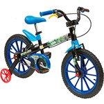 Ficha técnica e caractérísticas do produto Bicicleta Infantil com Rodinhas Jungle Roar Masculina Aro 16 - Brink+
