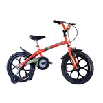 Ficha técnica e caractérísticas do produto Bicicleta Infantil Dino Neon ON Aro 16 Track & Bikes - Laranja