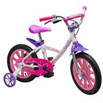 Ficha técnica e caractérísticas do produto Bicicleta Infantil Feminina Aro 14 Freio a Disco Rosa Nathor