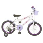Ficha técnica e caractérísticas do produto Bicicleta Infantil Feminina Aro 16 Lady Lilás Touch