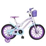 Ficha técnica e caractérísticas do produto Bicicleta Infantil Feminina Colli Aro 16 Idade Recomendada 4 A 8 Anos Aurora - Lilas