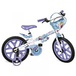 Ficha técnica e caractérísticas do produto Bicicleta Infantil Frozen Disney Aro 16 Cestinha - Bandeirante