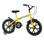 Ficha técnica e caractérísticas do produto Bicicleta Infantil Masculina Dino Aro 16 Amarela/Preto Track Bikes