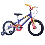 Ficha técnica e caractérísticas do produto Bicicleta Infantil Masculina Track Boy Aro 16 Azul Fosco - Track Bikes - Track Bikes