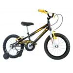 Bicicleta Infantil Masculina Track Boy Aro 16 Preto/Amarela - Track Bikes