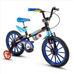 Ficha técnica e caractérísticas do produto Bicicleta Infantil Masculino Aro 16 Tech Boys - Nathor - Azul