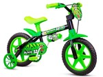 Ficha técnica e caractérísticas do produto Bicicleta Infantil Menino Aro 12 Black Nathor