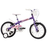 Ficha técnica e caractérísticas do produto Bicicleta Infantil Monny LM Aro 16 Track Bikes - Lilás - Track Bikes