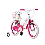 Ficha técnica e caractérísticas do produto Bicicleta Infantil My Bike New Aro 16 Branca 4 a 6 Anos com Cadeirinha para Boneca