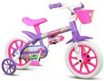 Ficha técnica e caractérísticas do produto Bicicleta Infantil Nathor Aro 12 Menina de 3 a 5 Anos - Violet