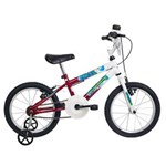 Ficha técnica e caractérísticas do produto Bicicleta Infantil Ocean Aro 16 Branca E Vermelha Verden Bikes