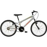 Ficha técnica e caractérísticas do produto Bicicleta Infantil Polimet MTB Aro 20 Masculina Prata