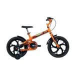 Ficha técnica e caractérísticas do produto Bicicleta Infantil Power Rex Aro 16 Laranja Caloi