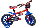 Ficha técnica e caractérísticas do produto Bicicleta Infantil Spider Man Aro 12 Caloi - 000962.29002 Vermelha com Rodinhas