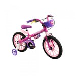 Ficha técnica e caractérísticas do produto Bicicleta Infantil Top Girls Aro 16 - Nathor