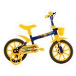 Ficha técnica e caractérísticas do produto Bicicleta Infantil Track Bikes Arco-Íris, Azul, Aro 12 - Track Bikes