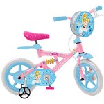 Ficha técnica e caractérísticas do produto Bicicleta Infantil X-Bike Disney Cinderela Aro 12 - Brinquedos Bandeirante
