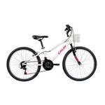 Ficha técnica e caractérísticas do produto Bicicleta Infanto Juvenil Ceci Aro 24 - 21 Velocidades - Branco