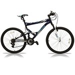 Ficha técnica e caractérísticas do produto Bicicleta Innova Full-Suspension 19" 21 Marchas Aro 26 - Reebok