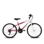 Ficha técnica e caractérísticas do produto Bicicleta Juvenil Aro 24 Verden Bikes Live - Branca e Pink