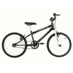 Ficha técnica e caractérísticas do produto Bicicleta Juvenil Cometa Aro 20 Preta/Branca TRACK e BIKES - Track & Bikes