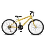 Ficha técnica e caractérísticas do produto Bicicleta Kyklos Aro 24 Move 21V Amarelo - Amarelo