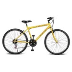 Ficha técnica e caractérísticas do produto Bicicleta Kyklos Aro 26 Move 21V Amarelo - Amarelo