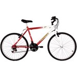 Ficha técnica e caractérísticas do produto Bicicleta Live Aro 26 18V Branca/Vermelha - Verden
