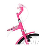 Ficha técnica e caractérísticas do produto Bicicleta Luli Aro 20 Rosa e Branca - Caloi - Caloi