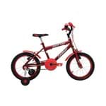 Ficha técnica e caractérísticas do produto Bicicleta Masculina Aro 16 Racer Kids - 310016 Vermelho