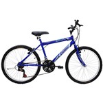 Bicicleta Masculina Aro 24 21 Marchas Flash - 310906 Azul