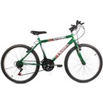 Bicicleta Masculina Aro 24 Mountain Bike - Cor Verde
