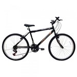 Ficha técnica e caractérísticas do produto Bicicleta Masculina Aro 26 21 Marchas Flash Pop Bike - 310918 - Cairu