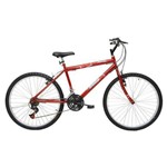 Bicicleta Masculina Aro 26 21 Marchas Flash Pop Bike - 310918 - Vermelho Vermelho