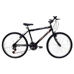 Ficha técnica e caractérísticas do produto Bicicleta Masculina Aro 26 21 Marchas Flash Pop Bike - 310919