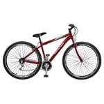 Ficha técnica e caractérísticas do produto Bicicleta Masculina Ciclone 21 Marchas Aro 29 Vermelha Master Bike