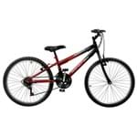 Ficha técnica e caractérísticas do produto Bicicleta Masculina Ciclone Plus 21V Aro 24 Master Bike