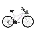 Ficha técnica e caractérísticas do produto Bicicleta Mobilidade Caloi Ventura Aro 26 21 Veloc. Branco - BRANCO