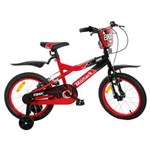 Ficha técnica e caractérísticas do produto Bicicleta Monark Aro16 BMX Ranger 530731 - Preta/ Vermelha