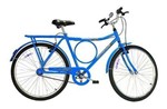 Ficha técnica e caractérísticas do produto Bicicleta Monark Barra Circular VB Azul Aro 26