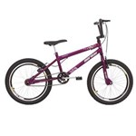 Ficha técnica e caractérísticas do produto Bicicleta Mormaii Aro 20 Cross Energy - Violeta