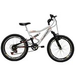 Ficha técnica e caractérísticas do produto Bicicleta Mormaii Aro 20` Full Fa240 6V Branca - 2011864