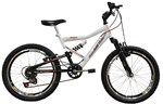 Ficha técnica e caractérísticas do produto Bicicleta Mormaii Aro 20 Full FA240 6V Branca - 2011864