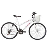 Ficha técnica e caractérísticas do produto Bicicleta Mormaii Aro 26' Fantasy 2011720 com 18 Marchas - Branca