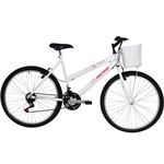 Ficha técnica e caractérísticas do produto Bicicleta Mormaii Aro 26 Fantasy 21 Marchas Branca