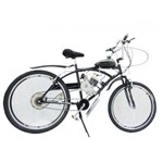 Ficha técnica e caractérísticas do produto Bicicleta Motorizada Motor 2 Tempos 80cc S/ Marcha - Preta