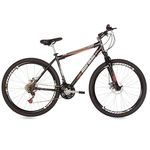 Ficha técnica e caractérísticas do produto Bicicleta Mountain Bike Mormaii Aro 29 Jaws Disk Brake com Suspensão - Preto