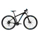 Ficha técnica e caractérísticas do produto Bicicleta MTB Caloi Atacama Aro 29 Tam 17" Câmbios Shimano - PRETO