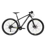 Ficha técnica e caractérísticas do produto Bicicleta Mtb Caloi Blackburn Aro 29 - Susp Dianteira - Quadro 15' - 20 Velocidades - Preto